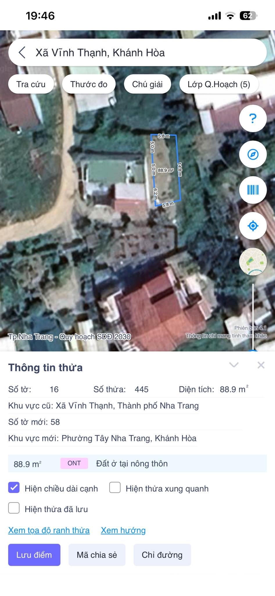 VT121 BÁN ĐẤT ĐƯỜNG QUY ĐÔNG PHƯỜNG TÂY NHA TRANG (VĨNH THẠNH)